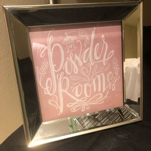 ⚫️ 3 for $30• Bathroom Wall Art - “Powder Room”